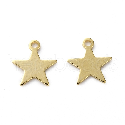 Brass Charms KK-H739-01B-G-1