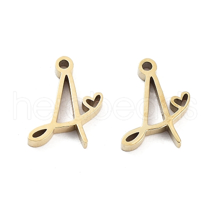 304 Stainless Steel Charms X-STAS-M327-02G-A-1