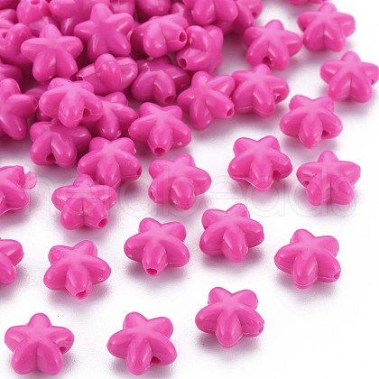 Opaque Acrylic Beads MACR-S373-26-A01-1