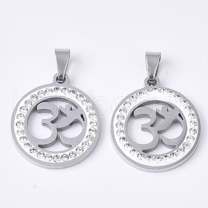 201 Stainless Steel Pendants STAS-N089-86P-1