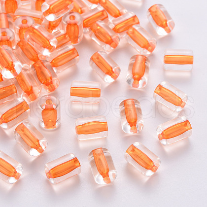 Transparent Acrylic Beads TACR-S154-17A-84-1