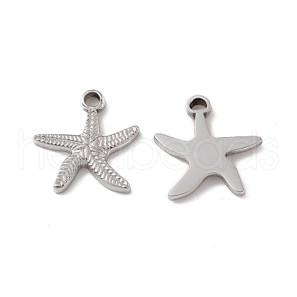 Non-Tarnish 201 Stainless Steel Pendants STAS-J401-VC760-1