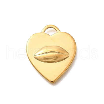 304 Stainless Steel Pendants STAS-E545-03G-1