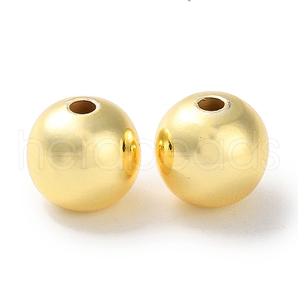 Rack Plating Brass Beads KK-F090-20G-02-1