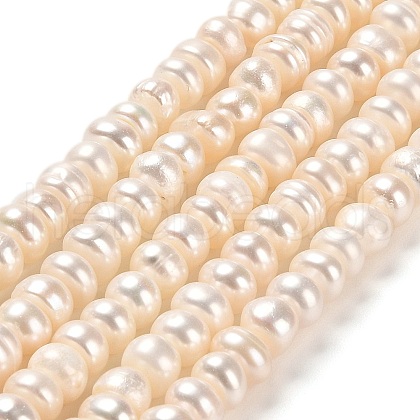 Natural Cultured Freshwater Pearl Beads Strands PEAR-J007-11-1