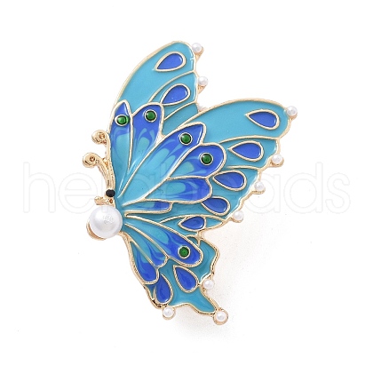 Butterfly Enamel Pins JEWB-E041-12G-01-1