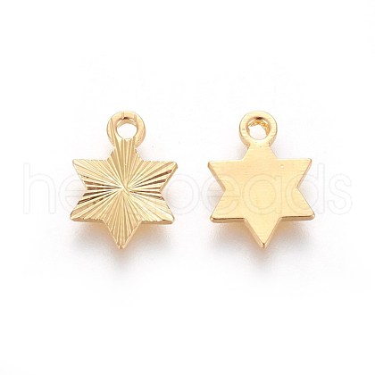 Rack Plating Brass Charms KK-E645-14G-1