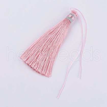 Nylon Thread Tassel Big Pendant Decorations NWIR-K019-A17-1