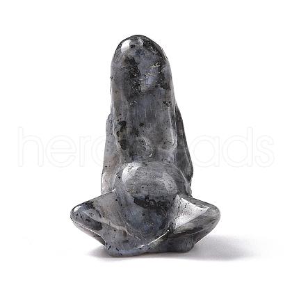 Natural Labradorite Sculpture Display Decorations G-PW0004-61O-1