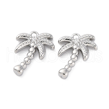 Brass Rhinestone Pendants KK-E793-22P-1