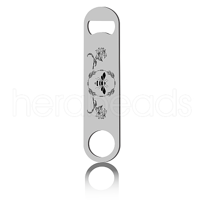 430 Stainless Steel Bottle Openers AJEW-WH0259-002-1