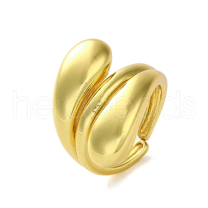 Open Brass Rings RJEW-B057-17G-1
