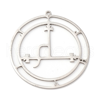 201 Stainless Steel Pendants STAS-A117-03P-1
