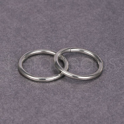 316L Surgical Stainless Steel Hoop Cartilage Earrings WGB51CA-24-1