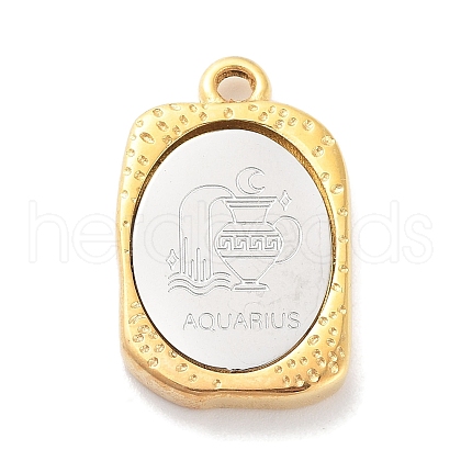 304 Stainless Steel Pendants STAS-F303-A11-1