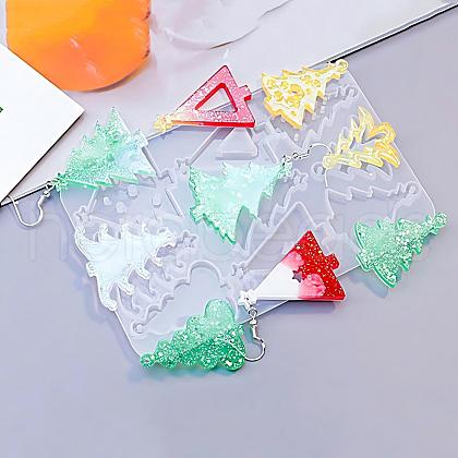 Christmas Pendants DIY Silicone Mold DIY-K073-19B-1