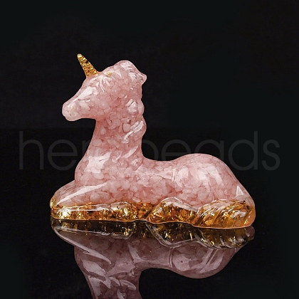 Resin Unicorn Display Decoration PW-WG17471-06-1