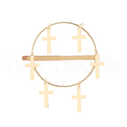 Cross Alloy Hair Bobby Pins PW-WGB84B3-01-1