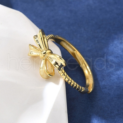 925 Sterling Silver Adjustable Rings RJEW-D300-01G-1