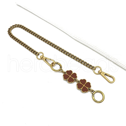 Metal Clover Handbag Chain Straps PW-WG93D70-06-1