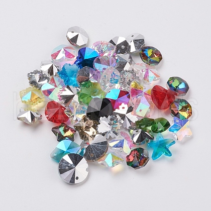Glass Pendants GLAA-XCP0011-18-1