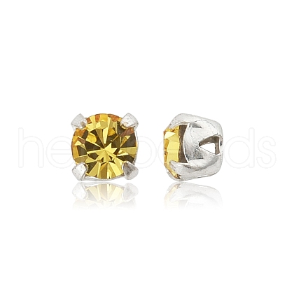 Preciosa® MAXIMA Crystal in Sew-On Cup Y-PRC-SS12-10020-S-1