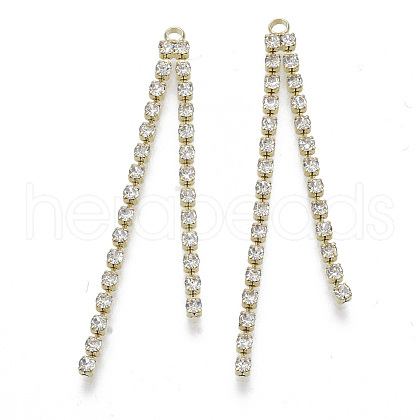 Brass Cup Chains Tassel Big Pendants PALLOY-S177-72LG-1