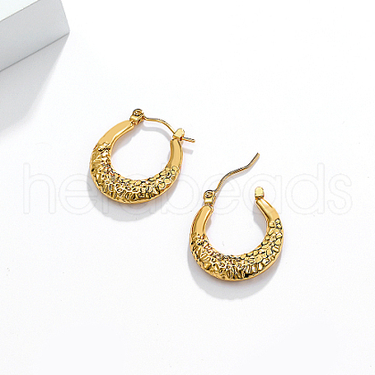 304 Stainless Steel Hoop Earrings IO9179-2-1