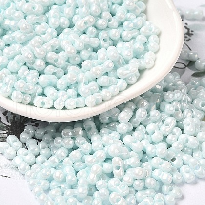 Opaque Colours Luster Glass Seed Beads X1-SEED-B001-01A-02-1