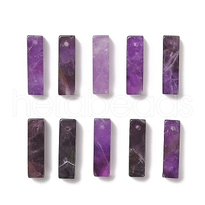 Natural Amethyst Pendants G-L593-01H-1