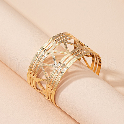 European Style Alloy Cuff Bangles for Women WG73EA3-10-1