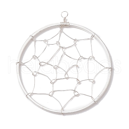 Copper Wired Pendants PALLOY-JF02640-01-1