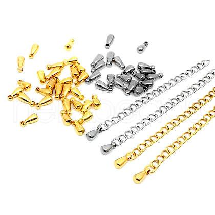 20Pcs 2 Colors 304 Stainless Steel Charms STAS-CJ0001-149-1