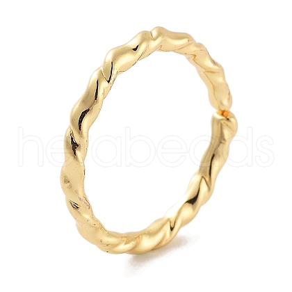 Rack Plating Brass Open Cuff Rings for Women RJEW-Z059-09G-1