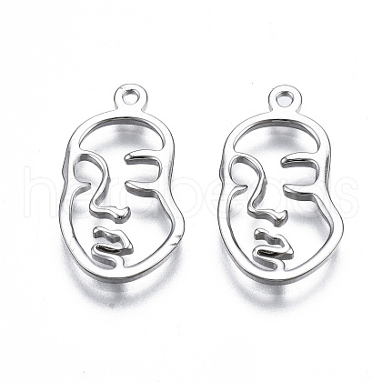 Brass Pendants KK-S356-417-NF-1