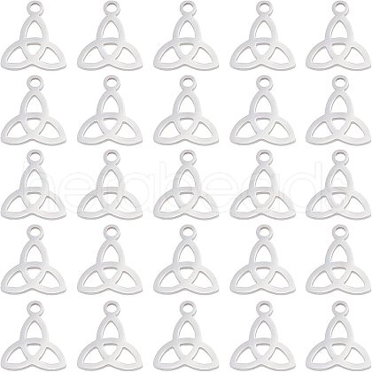Unicraftale 30Pcs 304 Stainless Steel Charms STAS-UN0034-36-1