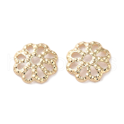 Rack Plating Brass Bead Caps KK-F090-21LG-01-1