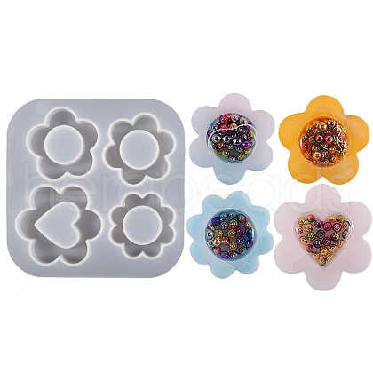 Flower Shaker Mold X-DIY-P074-06A-1