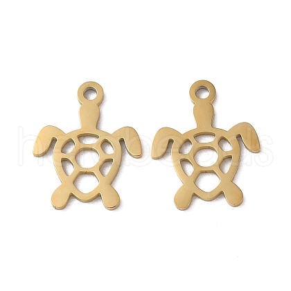 Ion Plating(IP) 304 Stainless Steel Pendants STAS-F300-06G-1
