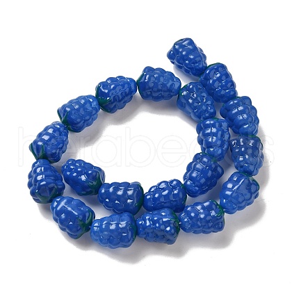 Handmade Lampwork Beads Strands LAMP-G162-05B-1
