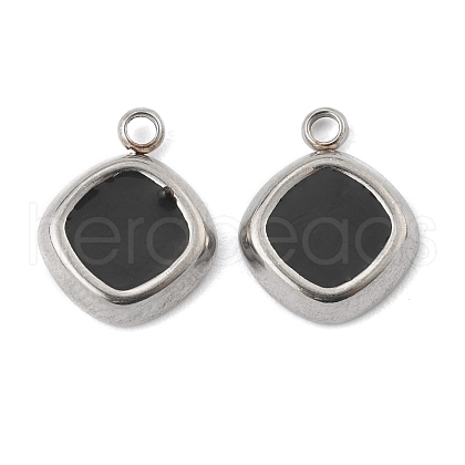 Fashion 304 Stainless Steel Enamel Charms STAS-Z009-11P-1