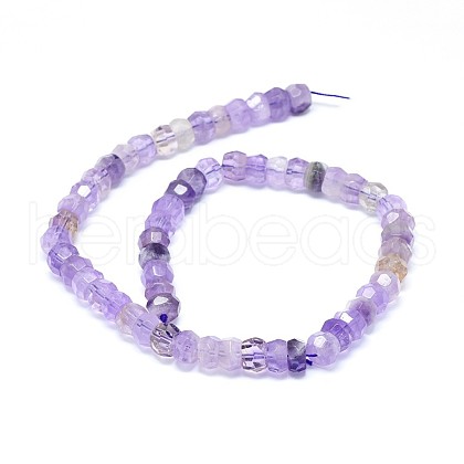 Natural Amethyst Beads Strands G-F632-13B-01-1