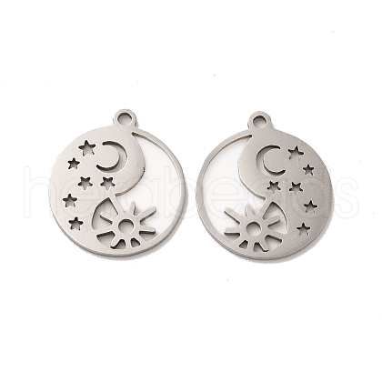 Non-Tarnish 201 Stainless Steel Pendants STAS-K251-058P-1