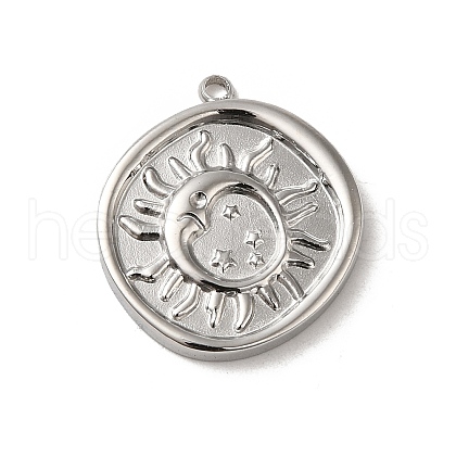 Non-Tarnish 304 Stainless Steel Pendants STAS-L022-309P-1