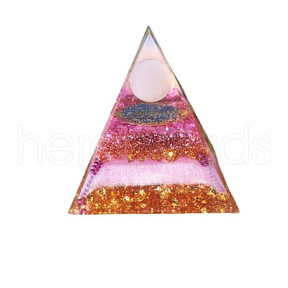 Orgonite Pyramid Resin Energy Generators PW-WG97221-01-1