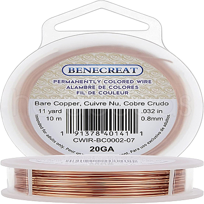 Round Copper Wire for Jewelry Making CWIR-BC0002-07-1