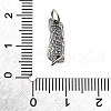 S925 Sterling Silver Connector Charms STER-Q006-03AS-3