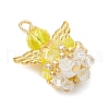 Glass Pendants PALLOY-MZ00664-06-3