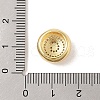 Rack Plating Brass & Cubic Zirconia Pendants KK-Z047-07G-G-RS-3