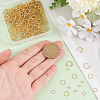 AHADERMAKER 300Pcs 5 Styles Brass Jump Rings KK-GA0001-60-3